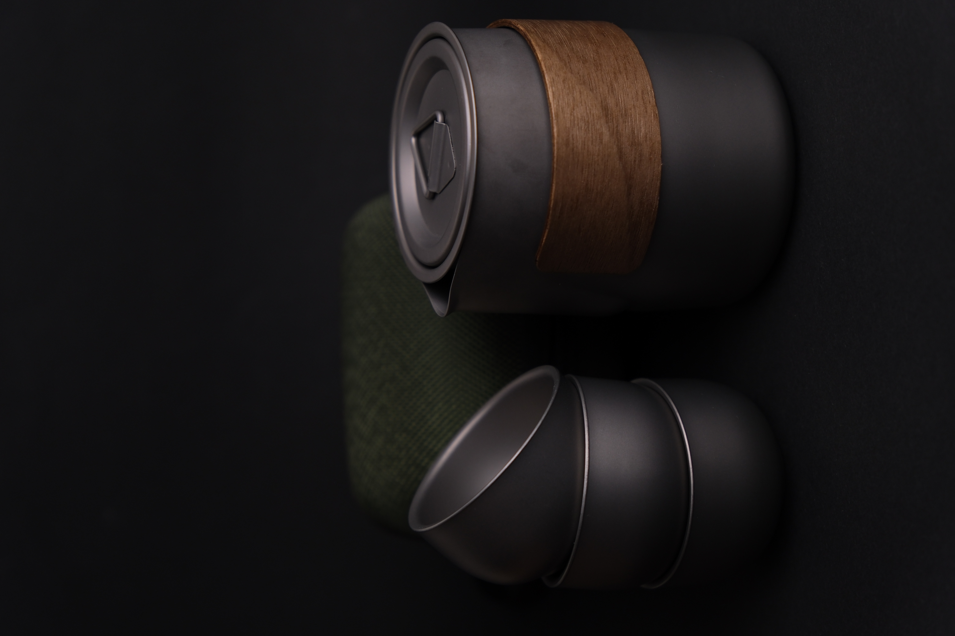 Titanium travel set 170ml