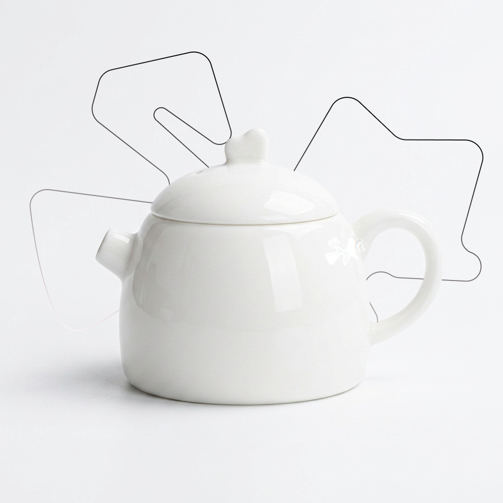 Dehua Teapot[Jade Cloud]120ml