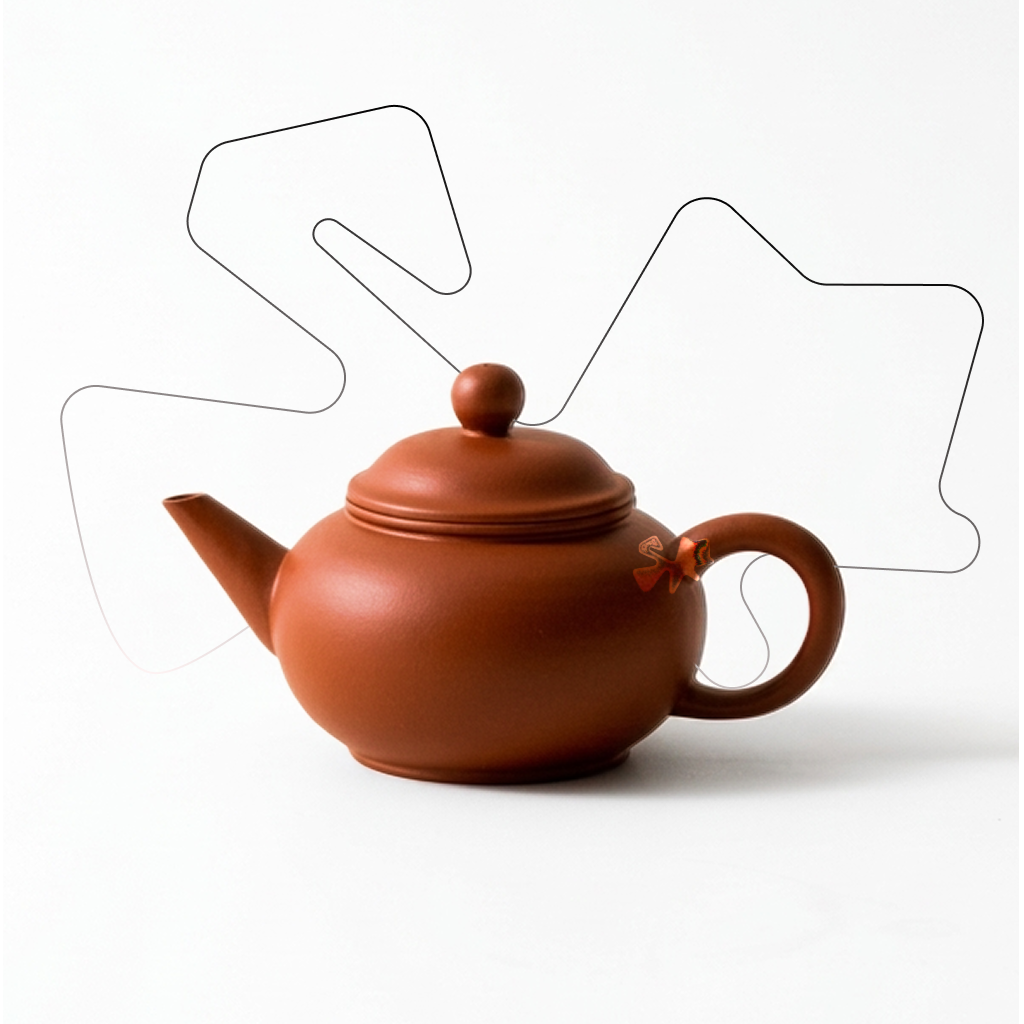 Zhuni Yixing Teapot[Crimson Pearl]100ml