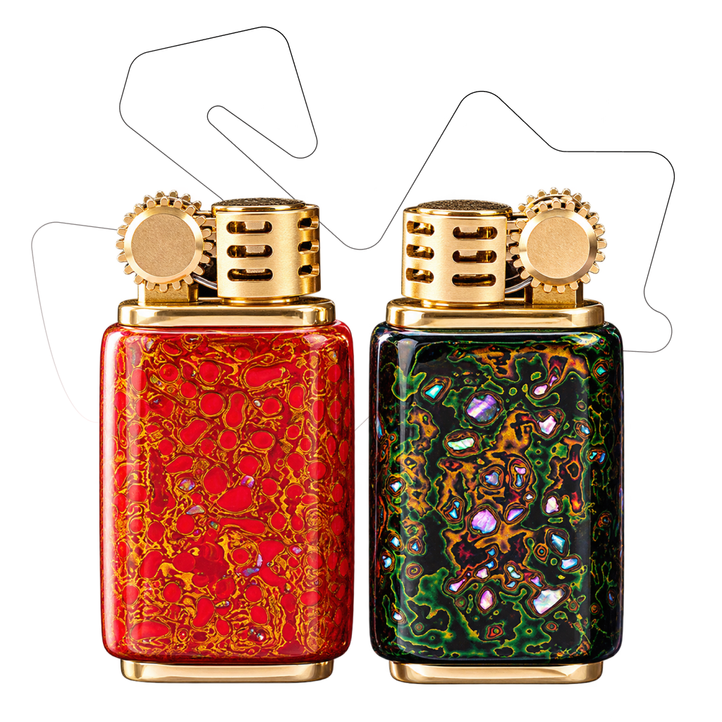 Vintage Lacquer Flip Lighter 6x6cm [PRE-ORDER]